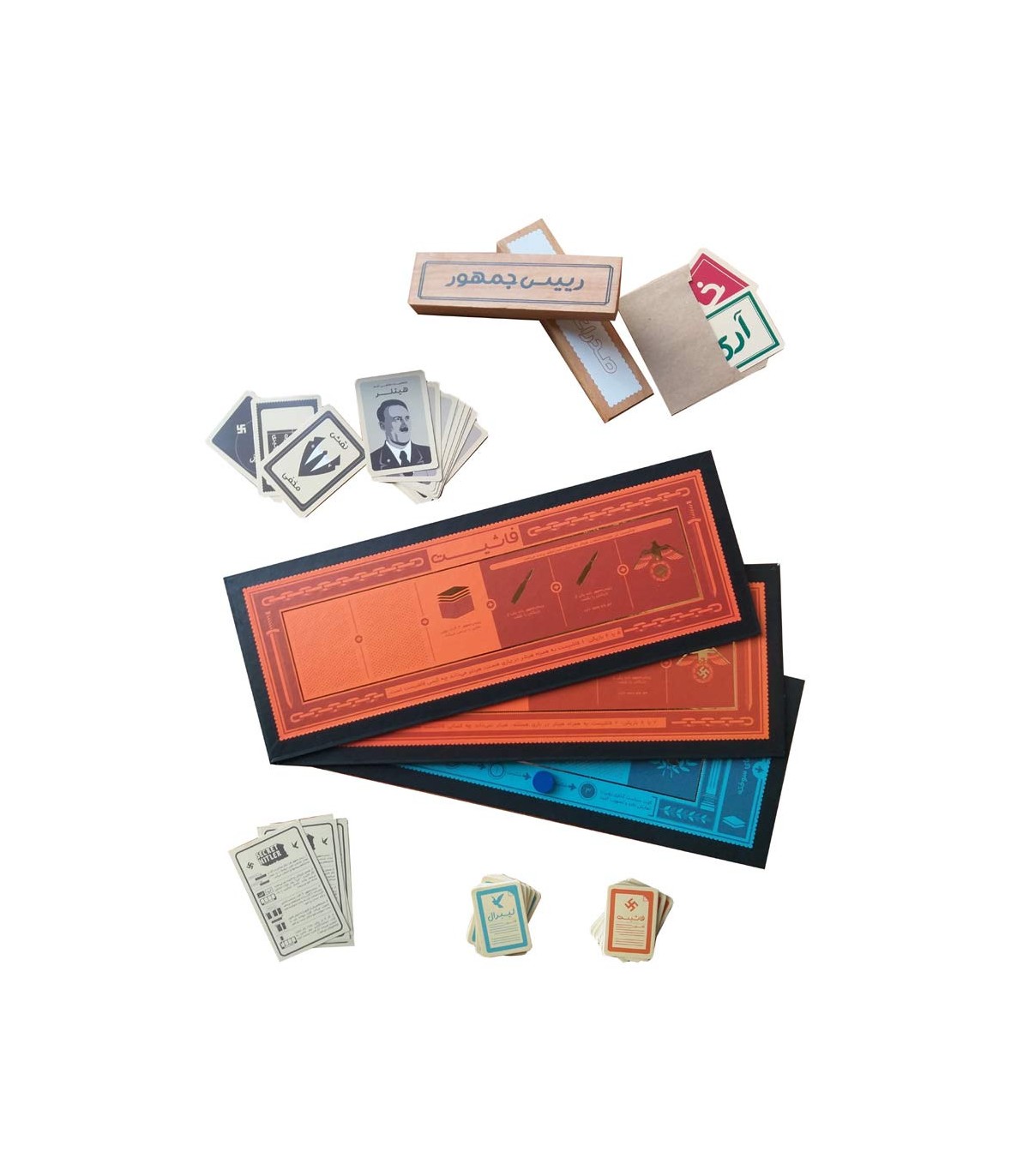 بازی ایرانی راز هیتلر با افزونه کمونیست (Secret Hitler Communist Exp)