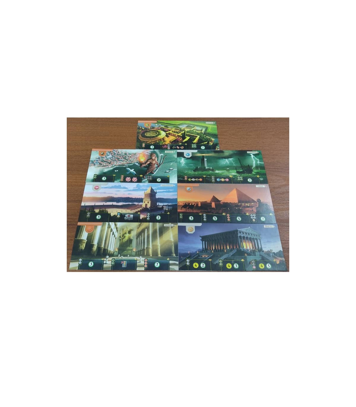 بازی ایرانی عجایب هفتگانه (Seven Wonders)
