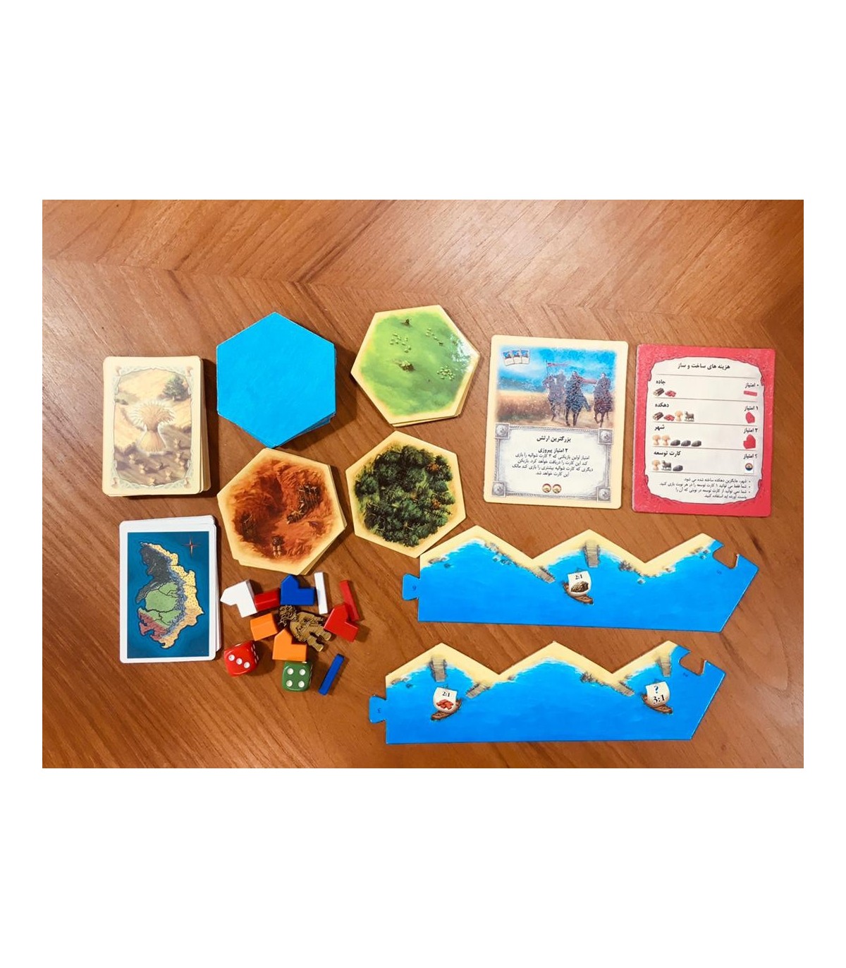 بازی رومیزی مهاجران کاتان (Catan)