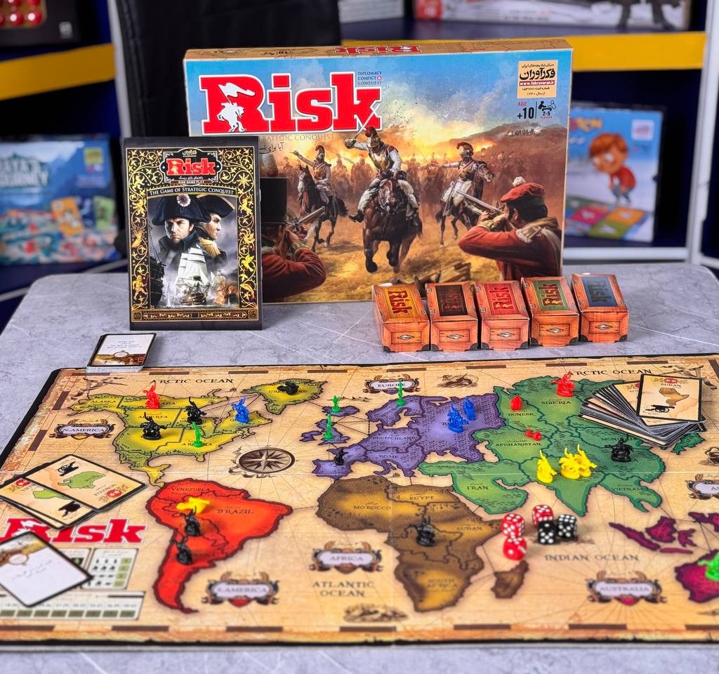 بازی ریسک حرفه ای ( Risk ) فکرآوران