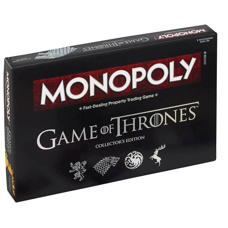 بازی فکری مدل مونوولی monopoly Game of Thrones Collector