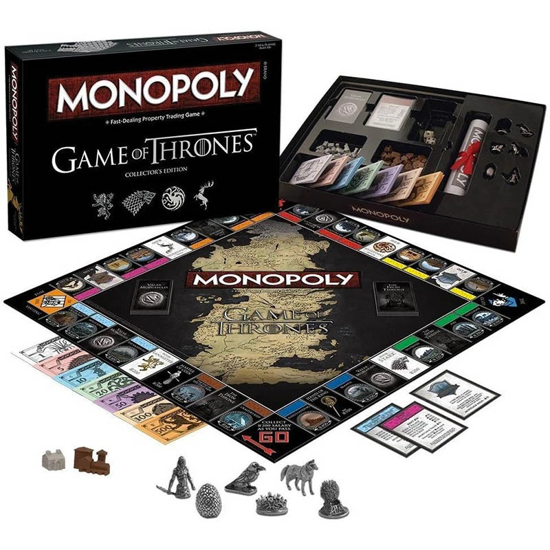 بازی فکری مدل مونوولی monopoly Game of Thrones Collector