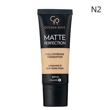 کرم پودر تیوپی مت پرفکشن گلدن رز SPF15