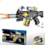 اسباب بازی تفنگ موزیکال چراغدار M16